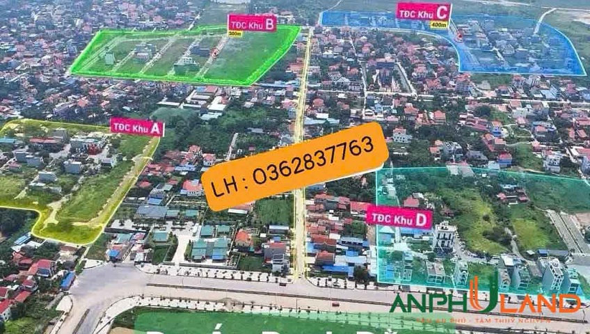 Chào bán lô góc, khu D Bắc Sông Cấm giai đoạn 1, Phường Thủy Nguyên, TP Hải Phòng