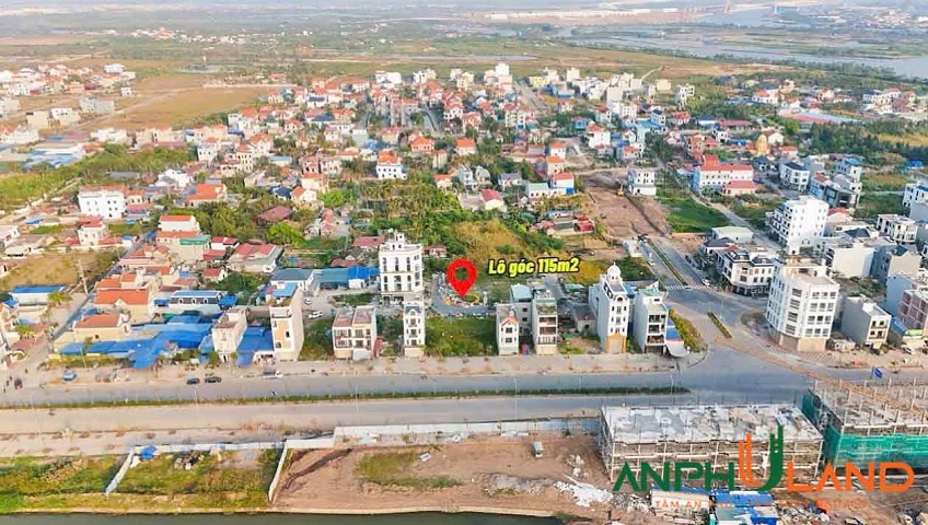 Chào bán lô góc, khu D Bắc Sông Cấm giai đoạn 1, Phường Thủy Nguyên, TP Hải Phòng