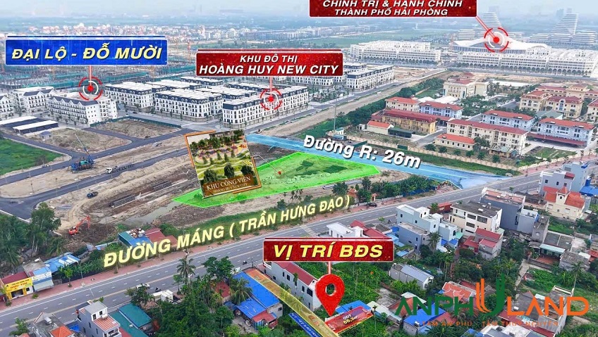 Chào bán lô đất trung tâm phường Thuỷ Nguyên, TP Hải Phòng