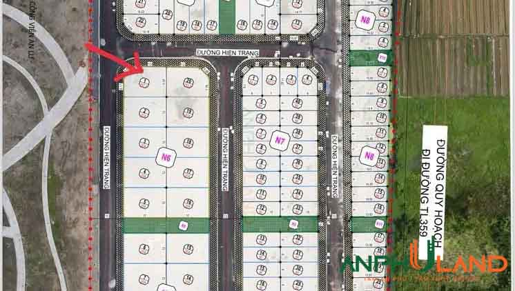 Chào bán lô góc Biệt Thự đối công viên tại khu đấu giá Phường Thủy Nguyên ( xã An Lư)