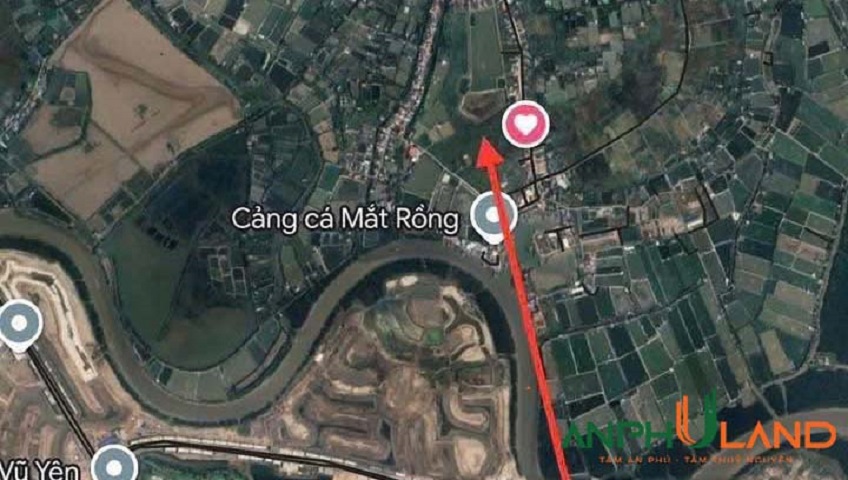 Bán lô đất tại khu Mắt Rồng, phường Nam Triệu, TP Hải Phòng