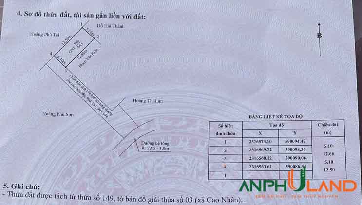 Cần bán lô đất ngõ siêu to khổng lồ tại Phường Lưu Kiếm (xã Cao Nhân), TP Hải Phòng