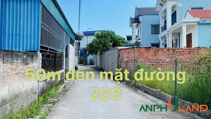 Bán lô đất tuyến 2 đường 203 chợ Hoa Động, phường Thuỷ Nguyên, TP Hải Phòng