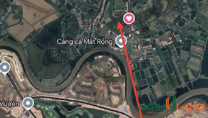 bán lô đất siêu đẹp khu Mắt Rồng, phường Bạch Đằng, TP Hải Phòng