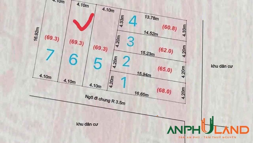 Cần bán đất vị trí đẹp tại TDP 1, Phường Thiên Hương, TP Hải Phòng