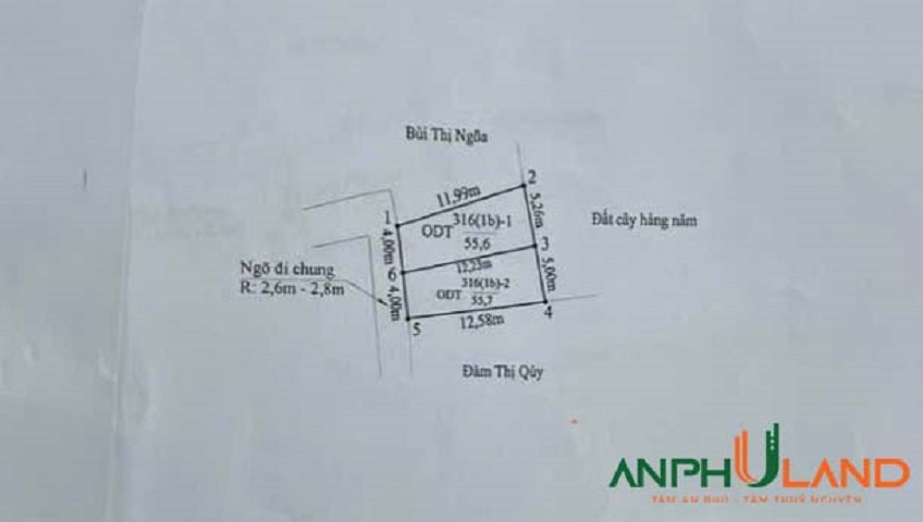Chào bán 2 lô đất F0 tại TDP Đường Đá, phường Thiên Hương, TP Hải Phòng