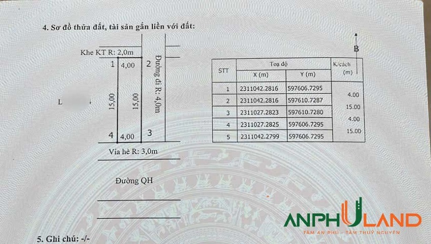 Chính chủ cần bán lô xẻ khe khu B - TĐC Bắc Sông Cấm, phường Thuỷ Nguyên, TP Hải Phòng