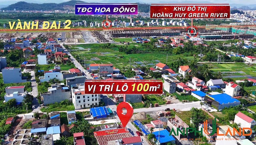 Chào bán lô đất vị trí siêu đẹp phường Thuỷ Nguyên (Hoa Động), TP Hải Phòng