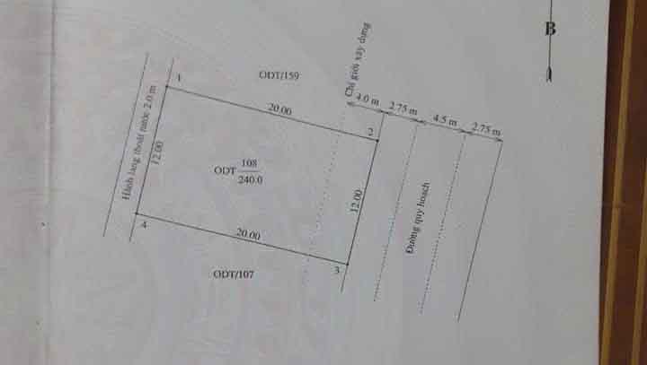 Cần bán lô biệt thự 240 m2 khu phố 4, Nam Hòa, Phường Phong Cốc mới, tỉnh Quảng Ninh