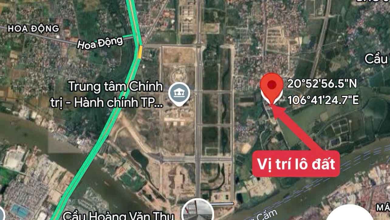 Cần bán lô đất công nhân vị trí siêu đẹp ngay trung tâm hành chính phường Thủy Nguyên