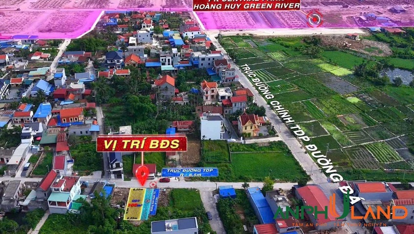 Bán lô góc 2 mặt tiền siêu đẹp phường Thuỷ Nguyên (Hoa Động), TP Hải Phòng