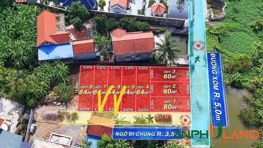 Chính chủ gửi bán 2 lô đất đẹp phường Thiên Hương (Lâm Động), TP Hải Phòng 
