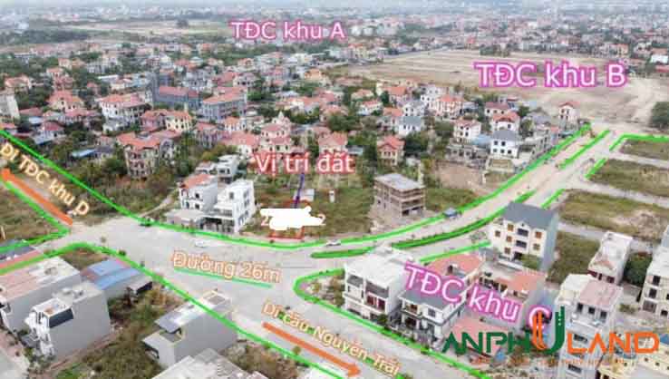 Bán 5 lô F0 mặt đường chính 26 m, Phường Thủy Nguyên ( xã Dương Quan), TP Hải Phòng
