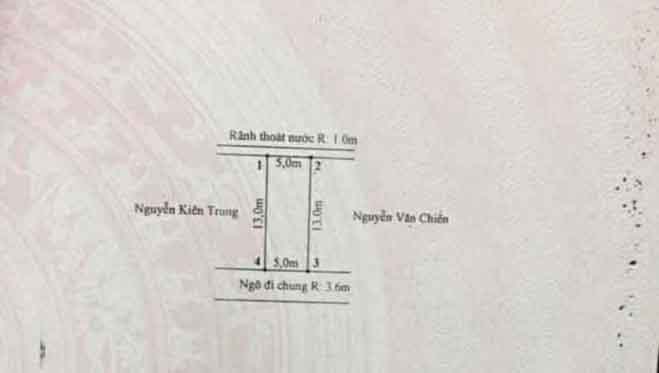 Cần bán đất trung tâm TDP 1, phường Thủy Nguyên ( xã Thủy Sơn), TP Hải Phòng