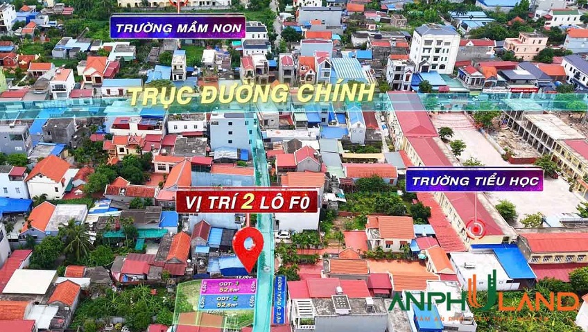 Cần bán lô đất trung tâm hành chính phường Thủy Nguyên ( xã Tân Dương), TP Hải Phòng