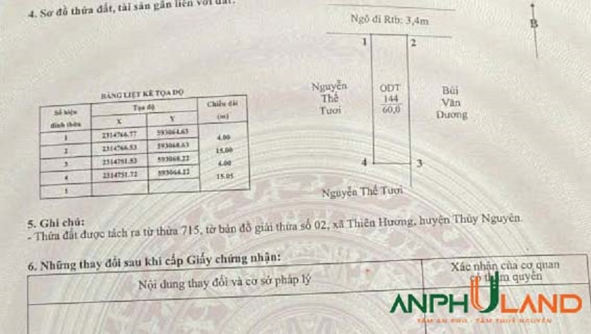 Bán nhanh lô đất đầu tư cực tốt phường Thiên Hương, TP Hải Phòng