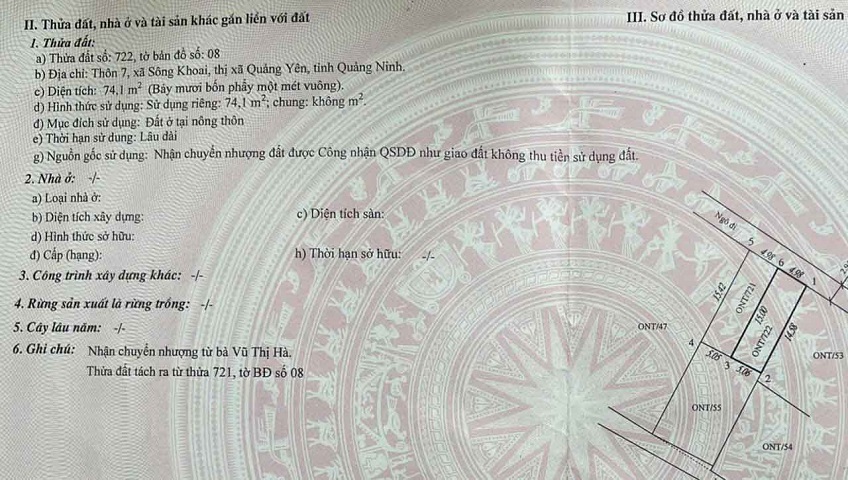 Cơ hội đầu tư đất nền giá rẻ gần KCN Amata Sông Khoai, Phường Quảng Yên, Quảng Ninh