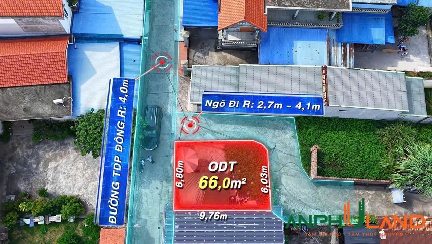 Bán lô góc 3 mặt tiền phường Hoà Bình (Thuỷ Triều), TP Hải Phòng