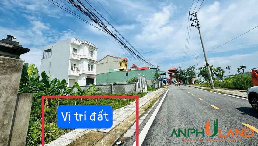 Cần bán lô đất hàng hiếm trục chính mặt đường P. Thiên Hương ( xã Hoàng Động), TP Hải Phòng