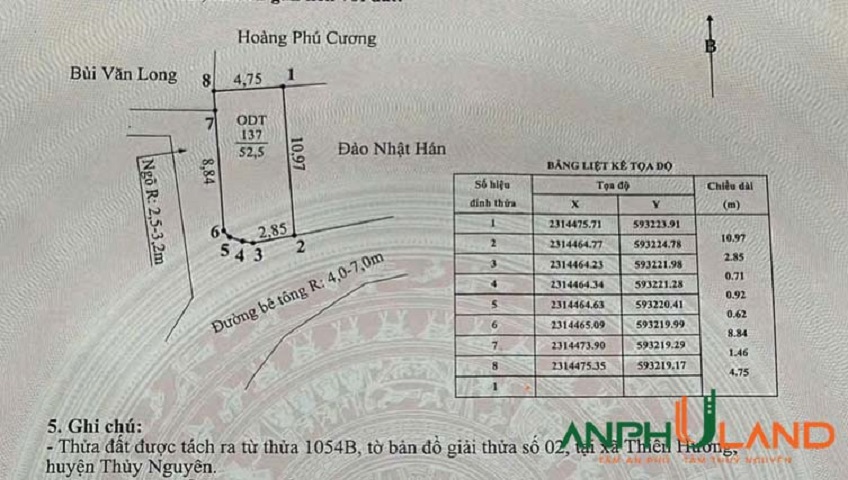 Bán lô góc siêu đẹp phường Thiên Hương, TP Hải Phòng
