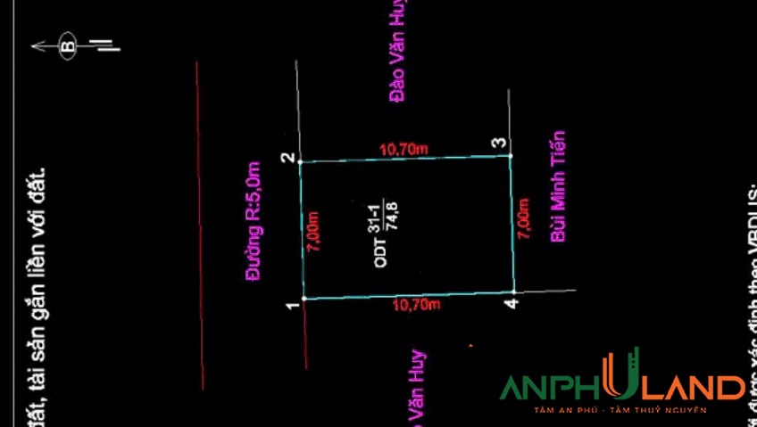 Bán lô đất 75m2 tại TDP Bấc Vang, phường Thuỷ Nguyên. TP Hải Phòng