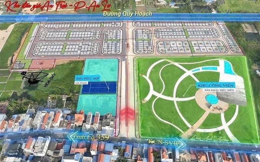Bán vài lô thuộc khu đấu giá An Trại, phường Hoà Bình (An Lư), TP Hải Phòng