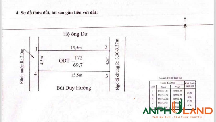 Bán lô đất đẹp phường Thuỷ Nguyên (Dương Quan), TP Hải Phòng