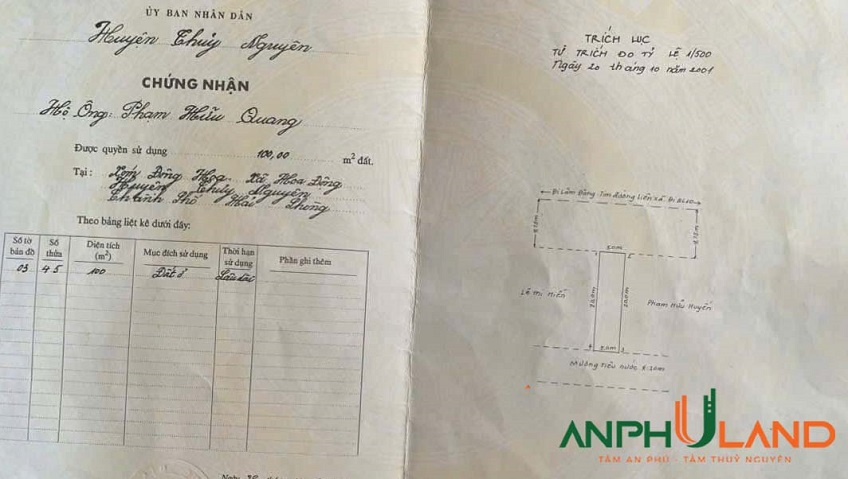 Bán lô đất mặt đường 203 phường Thuỷ Nguyên (Hoa Động), TP Hải Phòng