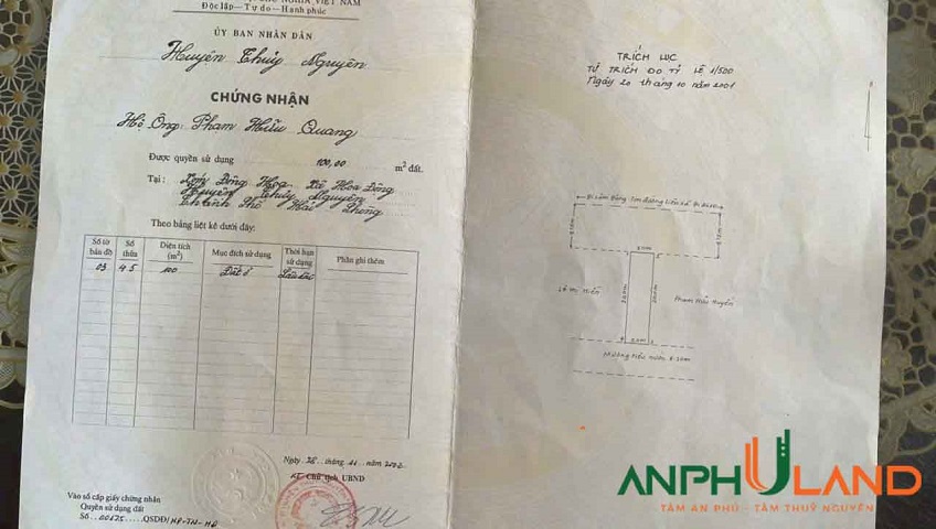 Cần bán lô đất mặt đường 203 phường Thủy Nguyên ( xã Hoa Động), TP Hải Phòng