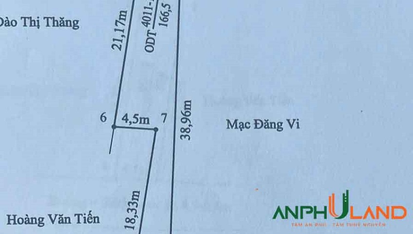 Bán nhanh lô đất 166m² mặt trục thôn 5m phường Lê Ích Mộc ( xã Hợp Thành), TP Hải Phòng