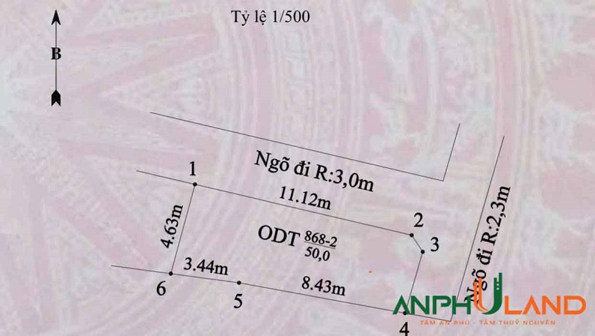 Chỉ với 1 tỷ 2xx có ngay lô góc siêu đẹp tại P. Thiên Hương ( xã Lâm Động), TP Hải Phòng
