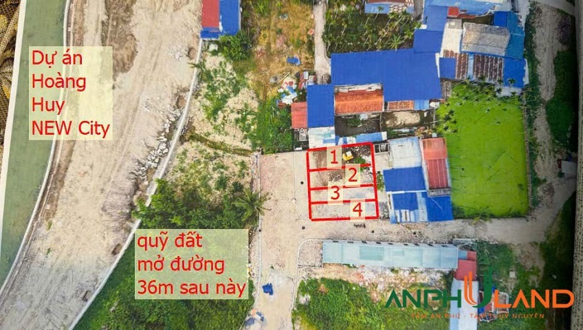 Chính chủ bán 4 lô đất tiềm năng TĐC khu A, phường Thuỷ Nguyên, TP.Hải Phòng