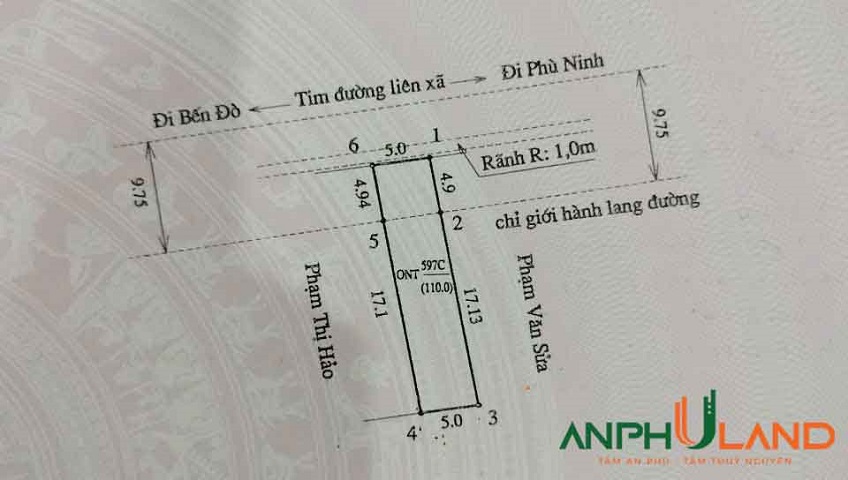 Cần bán lô đất đẹp trục liên xã Việt Khê ( xã An Sơn), TP Hải Phòng