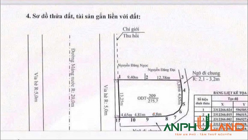 Bán siêu phẩm lô góc mặt đường Máng Nước, phường Thuỷ Nguyên, TP Hải Phòng