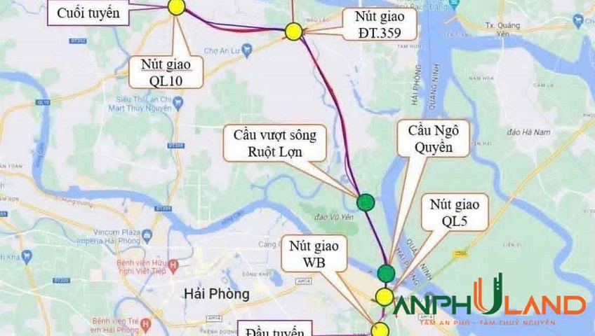 Vành đai 3 sẽ được triển khai trong dự án phát triển đô thị Hải Phòng