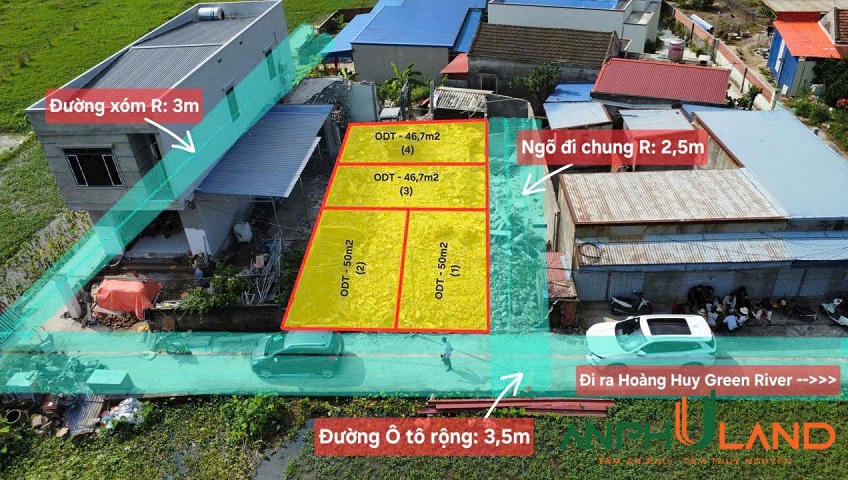 Mở bán 4 lô F0 phường Thuỷ Nguyên (Hoa Động), TP Hải Phòng