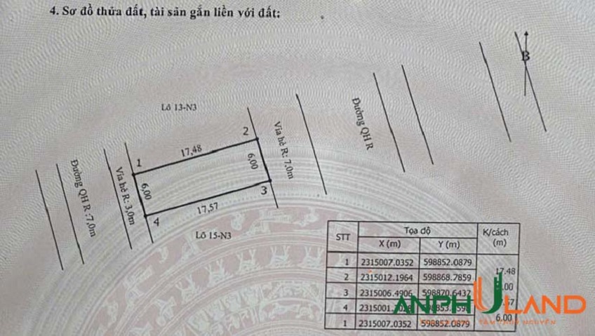 Chính chủ bán lô đất đấu giá An Lư, phường Thuỷ Nguyên, TP Hải Phòng