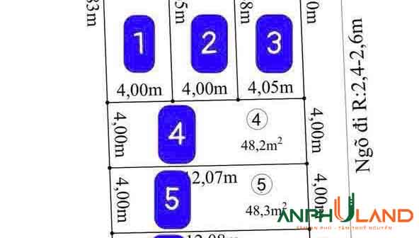 Còn duy nhất 1 lô số 1 mặt đường trải nhựa Phường Thiên Hương ( xã Lâm Động), TP Hải Phòng