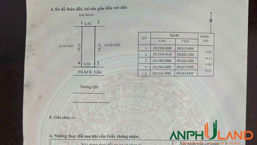 Chính chủ gửi bán 1 lô TĐC Phường Thiên Hương ( xã Hoàng Động), TP Hải Phòng