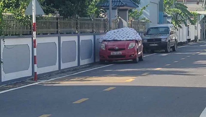 Siêu phẩm mặt đường trải nhựa tại TDP Đông, Phường Thiên Hương ( xã Lâm Động), TP Hải Phòng