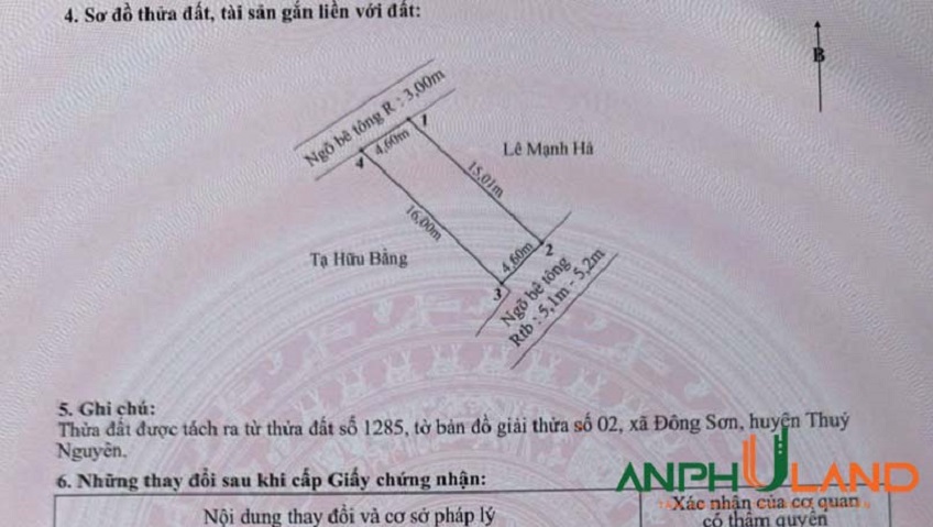 Chào bán 2 lô đất đẹp phường Lưu Kiếm (Đông Sơn), TP Hải Phòng