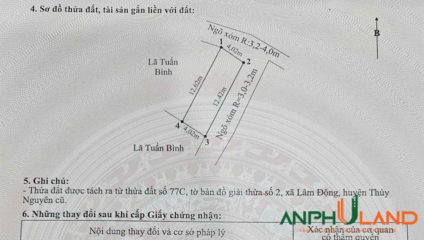 Bán lô góc siêu đẹp phường Thiên Hương (Lâm Động), TP Hải Phòng 