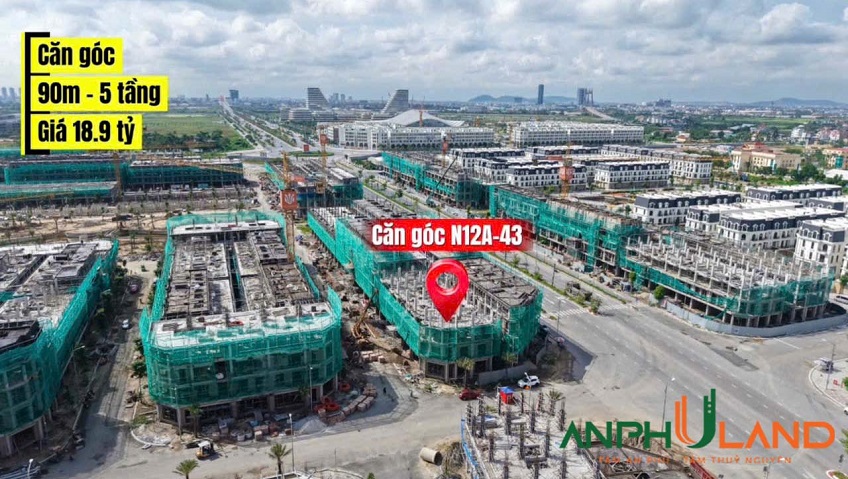 Căn góc vàng sát mặt Đỗ Mười – trục thông Máng Nước sầm uất tại Hoang Huy New City