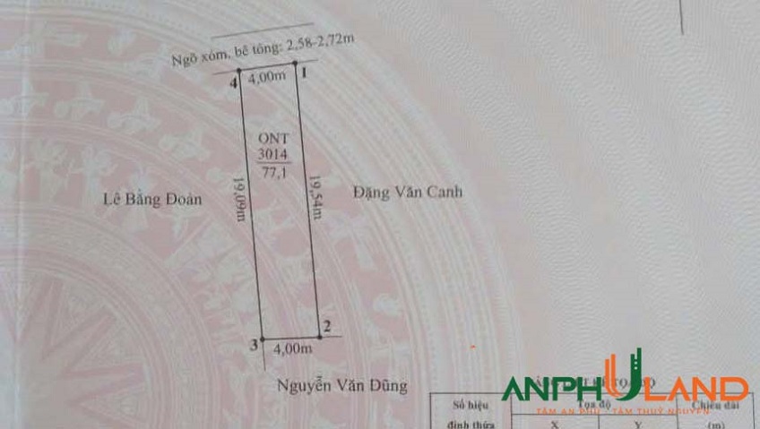 Chính chủ gửi bán lô đất phường Thuỷ Nguyên (Dương Quan), TP Hải Phòng
