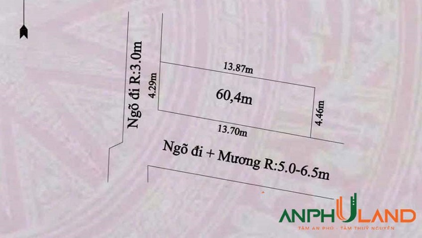 Chào bán lô đất 2 mặt ngõ phường Thiên Hương (Hoàng Động), TP Hải Phòng