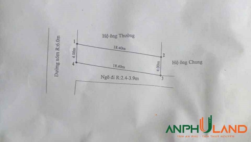Cần bán trục chính trải nhựa Phường Thuỷ Nguyên ( xã Hoa Động), TP Hải Phòng