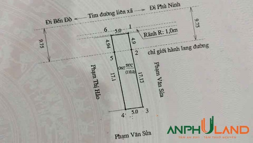 Cần bán lô đất tại trục liên xã Việt Khê ( xã An Sơn), TP Hải Phòng