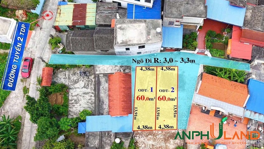 Bán 2 lô F0 giá công nhân tại phường Thiên Hương, TP Hải Phòng