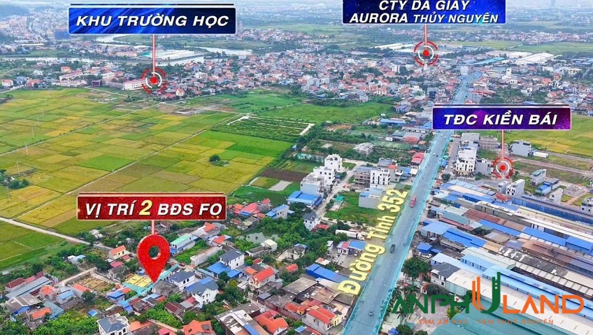 Bán 2 lô F0 giá công nhân tại phường Thiên Hương, TP Hải Phòng