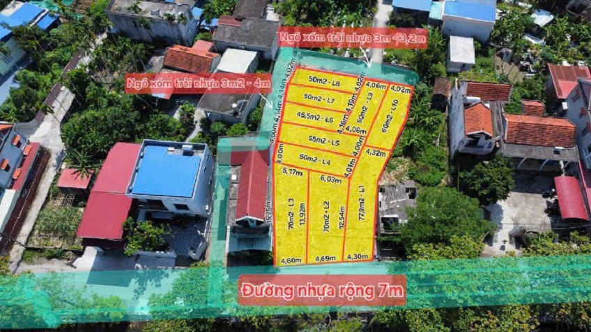 Bán lô đất bìa mới thơm phức tại phường Thiên Hương (Lâm Động), TP Hải Phòng